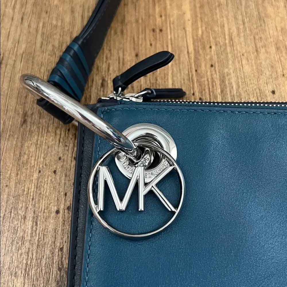 Michael Kors Tri-Color Leather Pouch Trio